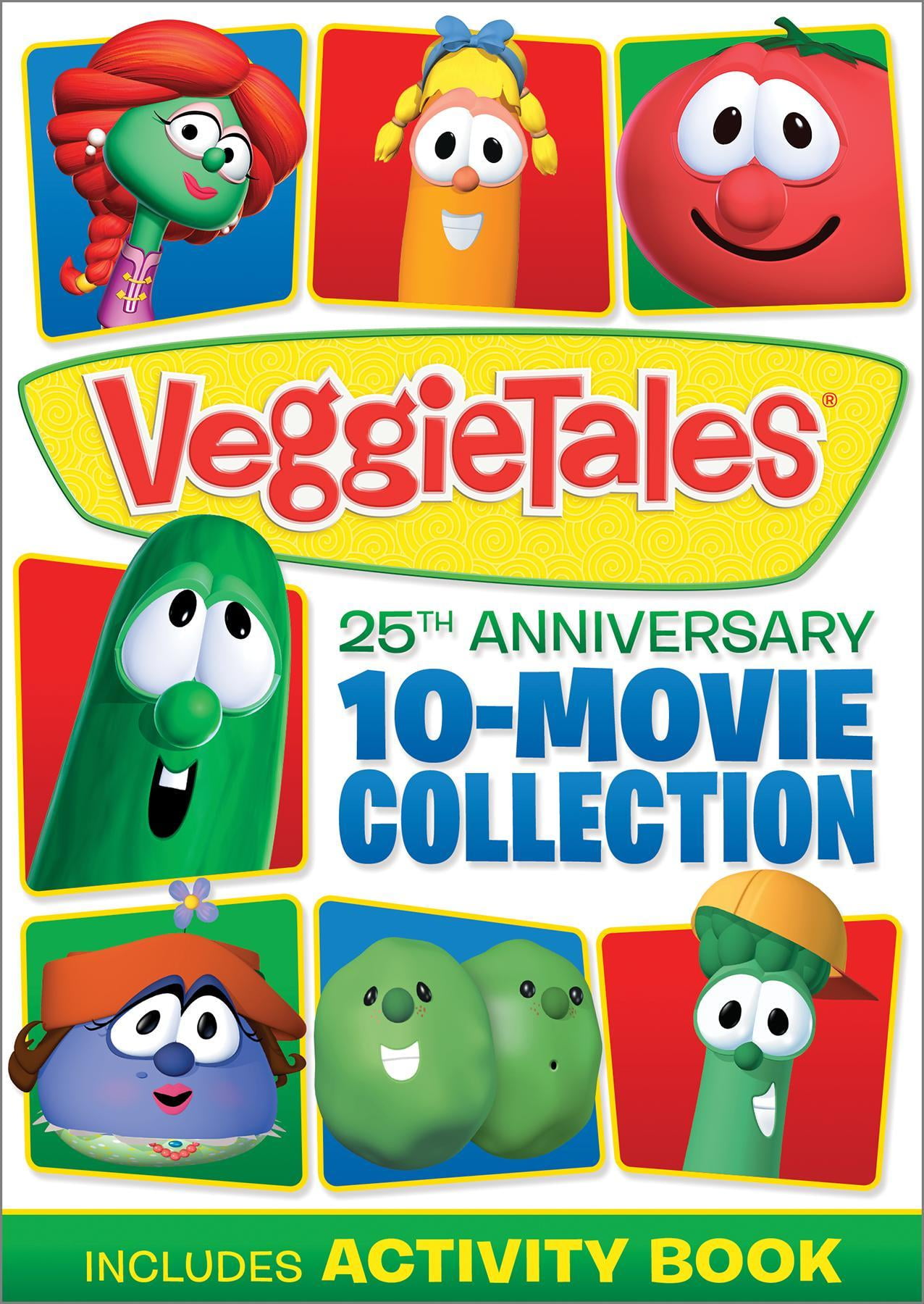 Veggie Tales 10-Movie Collection (25th Anniversary Edition) (DVD