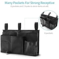 thumbnail image 7 of Bedside Storage Caddy, Bed Organizer Bed Storage Pocket Bedside Organizer Hanging Bed Storage Caddy for College Dorm Room, Hospital Bed Rails, Baby Bed, Camp, 7 of 7