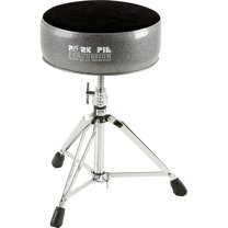 Pork Pie Round Drum Throne Black Sparkle