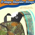 thumbnail image 5 of Camo and Oak Green Pattern 17" School Backpacks for Teens,Waterproof Oxford Fabric,S-Shape Padded Straps for School,Travel,Hiking,Camping, 5 of 6