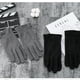 thumbnail image 3 of Qarigey 1 par de guantes cálidos para otoño e invierno, guantes de calentamiento elásticos a prueba de viento portátiles, suministro cálido guantes y mitones Negro Qarigey AP014259-01, 3 of 6