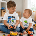 thumbnail image 3 of Matching Family Shirts, Big Brother Little Brother Dinosaur Shirt, Cute Sibling Matching Tee, Brother Gift, Birthday Gift for Family, 3 of 7