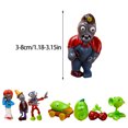 thumbnail image 2 of 8 Pcs Portable Plants Zombies Modèle Jeu Dessin Animé Jouet Figurine de Collection Présentoir, 2 of 6