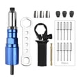 thumbnail image 1 of Amdohai Electric Rivet Tool 2.4mm-4.8mm Rivet Nut Tool Bit Adapter Cordless Riveting Tool Conversion Connector Insert Nut Pull Rivet Tool Utility Combination Kit, 1 of 8