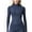 Navy, variant on Women's Full Zip Active Jacket with Seamless Fit and Thumbhole Sleeves for Comfort and Style - Medium, Navy
