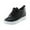 Black, variant on Yindaity Women's Casual Fashion Sneaker Comfortable Dress Shoes Black,7