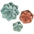 thumbnail image 2 of Stratton Home Decor S21041 Stunning Tricolor Metal Flowers, Multicolor - Set of 3, 2 of 5