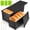 Black, variant on 2Pack Pullman Loaf Pans with Lids – 2.2 LB & 1 LB Dough Capacity, Non-Stick Carbon Steel Bread Pans for Homemade Sandwich and Sourdough Bread, Corrugated Toast Mold