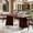 Brown, variant on Kicctian 63"L Rectangular Dining Table for 6-8, Sturdy Wood Tabletop with Heavy Duty Legs, Kitchen Dining Room Furniture for Home, Office or Conference,Wood Color