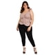 thumbnail image 5 of Top drapeado Zenobia Tallas Extras 11797 beige 40, 5 of 6