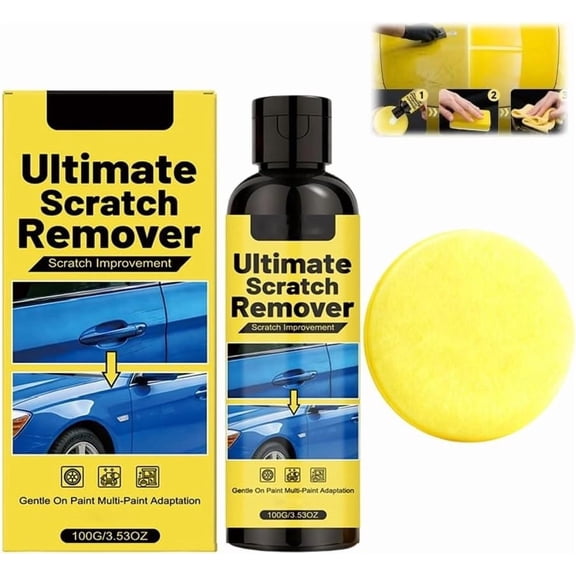 Generic Car Scratch Removal Wax 100g Polish Compound Kit
