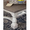 thumbnail image 3 of Bowery Hill Modern Wood Top Coffee Table in Gray and White Finish, 3 of 4