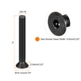 thumbnail image 2 of 3/8-16x3" Flat Head Socket Cap Screws, 10.9 Grade Carbon Steel Screw Bolts Fasteners 10Pack, 2 of 5