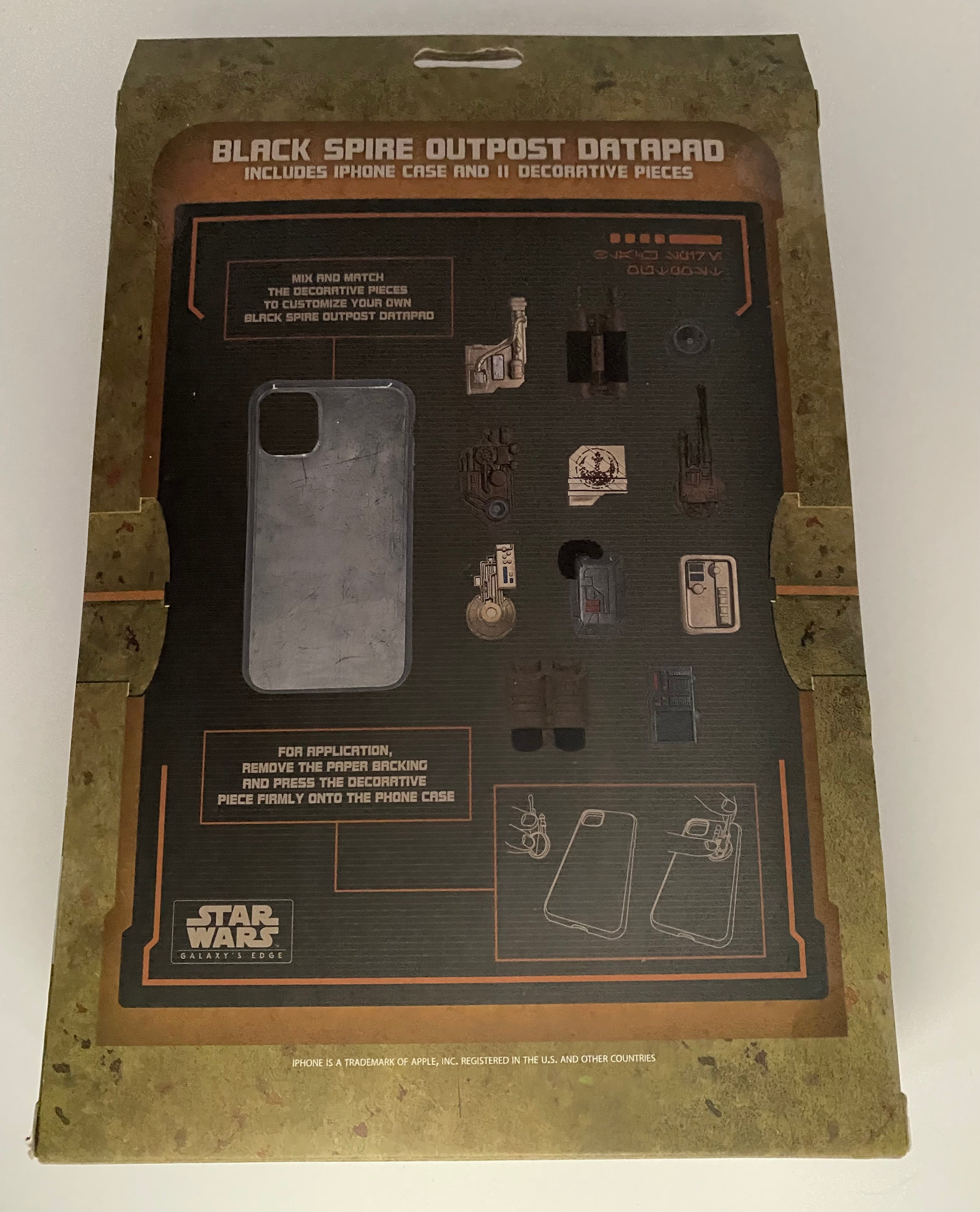 ディズニー 携帯ケース BLACK SPIRE OUTPOST DATAPAD Disney