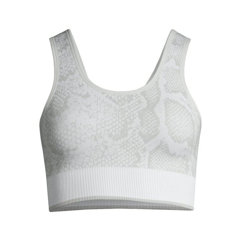 Otomix V-neck Sports Bra, T-style Back White Small Fitness Workout