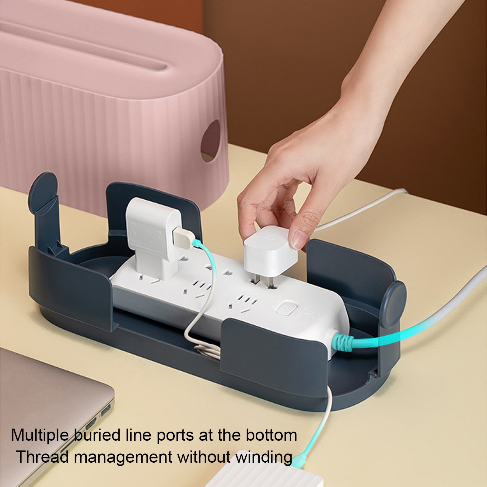 Boîte Protection Enfants Boîte Rangement Câbles - 3 Tailles - - ABS - Pour Maison Et Bureau Cache Prise électrique