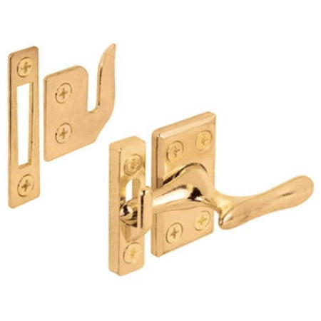 Brass Window Lock Casement Fastener - 171857 Casement Window Sash Lock, Brass Plated