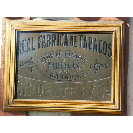 Real Fabrica De Tabacos Partagas, Cuba's Best Cigar Factory, Havana, Cuba Print Wall Art By R H (Cuban Cigars Best Reviews)
