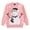 Pink, variant on Usaibhir Toddler Boy Girl Christmas Sweater Kids Knite Snowman Print Pullover Snowman Cartoon Sweatshirts Autumn/Winter Tops 2-7T