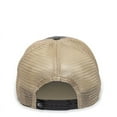 thumbnail image 2 of Outdoor Cap OC801 Pigment Dyed Cotton Twill Front Panels-Black/Tea Stain, 2 of 8