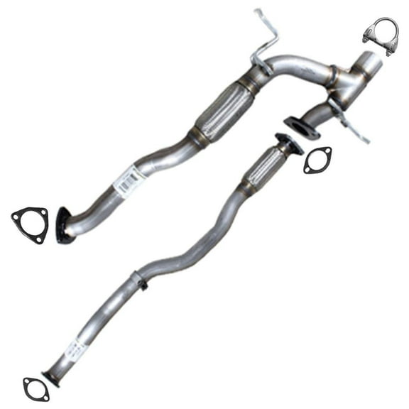 Northeastern Exhaust | Stainless Steel Front Pipe with Passenger Side Flex Y-Pipe Kit Fits Jeep Cherokee 2014–2018 3.2L | Includes Gasket | Direct-Fit Replacement | Automotive Replacement Part