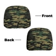 thumbnail image 3 of Headrest Covers for Cars Accessories Interior for Women Men 2Pcs - Green Camo Classic Head Rest Cover for Car Decorations, Car Headrest Cover for Car Decor Interior, 3 of 8