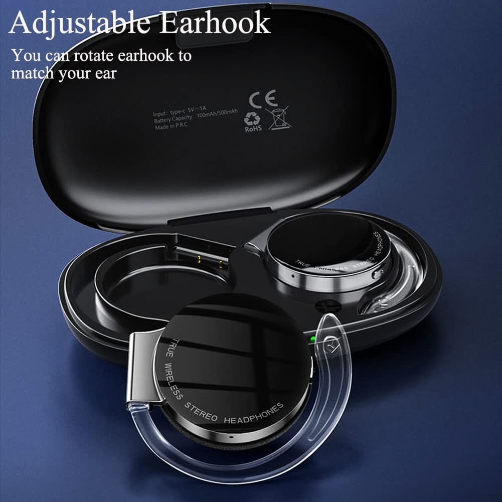 Ear-hook Wireless Earphones for Google Pixel 8a/6a/6 Pro - Over the Ear Headphones True Wireless Stereo Charging Case Hands-free Mic