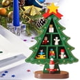 thumbnail image 3 of Decoración navideña, árbol de Navidad de madera, accesorios de escritorio para ventana de árbol de Navidad de madera, 3 of 4