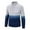 A01-Blue, variant on USNSM Mock Turtleneck Gradient Color Knitting Yarn Sweater for Men Winter Casual Warm Pullover Tops Long Sleeve Jumper Base Shirt Wine XL