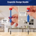 thumbnail image 4 of WORKPRO, 5.87 x 1.61 x 8.39 In Precision Torx Screwdriver Set with Spudger 12 Pieces, 4 of 6