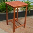 thumbnail image 3 of Chestnut Brown Square Bar Table, 3 of 3