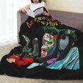 thumbnail image 6 of Rod Waves Blanket Soft Warm Flannel Throw Blanket for Bed Sofa Couch Bedroom Living Room Dorm All Season 40"x30", 6 of 6