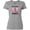 AC-Heather Grey, variant on Breast Cancer Awareness Hope Support and Love Women's T-Shirt