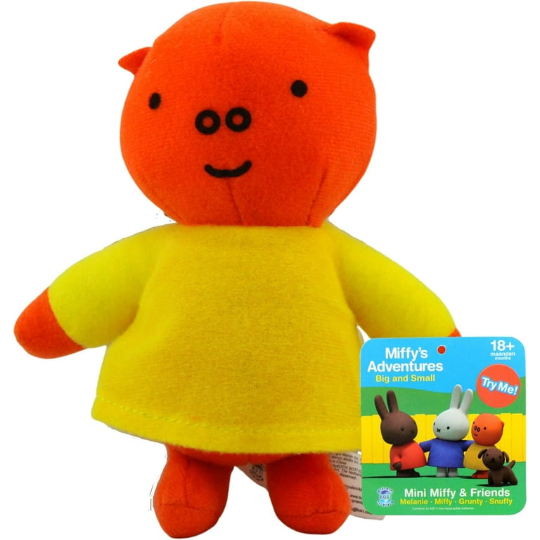 Miffy Adventures Big and Small - Talking Plush Toys Set of All 4