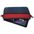 thumbnail image 4 of 9.45" Red Neoprene Carrying Bag with Shoulder Strap plus accessory pocket, 4 of 5