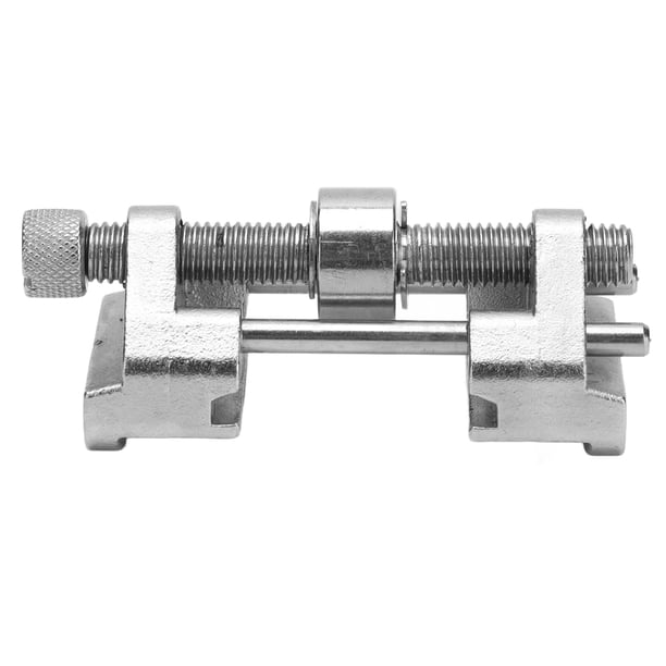 Afilador de ángulo fijo de acero inoxidable con sujeción ajustable para cuchillos de tallado y cinceles de carpintería.