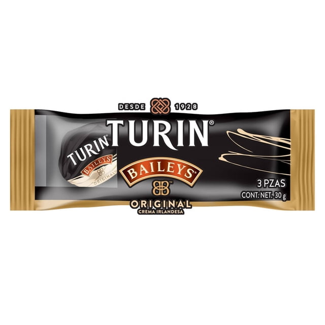 Chocolate con leche Turin relleno de licor Baileys la original crema irlandesa 30 g