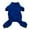 Blue, variant on WBQ Pajamas Pjs Spring Summer Full Dog Clothes for Small Medium Dogs, Soft Stretchy Puppy Clothes Doggie Cat Pet Jammies Outfit