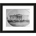 thumbnail image 2 of Old Photo of White House, Framed Art Print Wall Art, 2 of 6