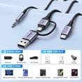 thumbnail image 3 of Cable de audio USB C a 3,5 mm y cargador UGREEN 60W PD, 3 of 7