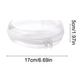 thumbnail image 3 of Round Hard Shell Travel Storage Case Waterproof Zipper Organizer Portable Cosmetic Bag Toiletry Organizer Storage Case for Cosmetics Toiletries Accessories Travel Home Bathroom Daily Organization, 3 of 6