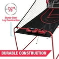 thumbnail image 2 of Best Shot Indoor Arcade Basketball Game, Foldable 2 Player Dual Shot with Electronic Scorer, 8 Game Modes, by MD Sports, 2 of 10