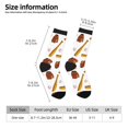 thumbnail image 2 of KLL Baseball Sport Print Cool Socks Men's Women's Crew Socks Funny Crazy Novelty Stockings, 2 of 6