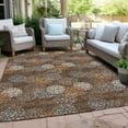 thumbnail image 6 of Addison Rugs Chantille Indoor/Outdoor Transitional Circles Fudge Washable Rectangle Rug, 2'6" x 3'10", 6 of 6