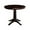 Mocha, variant on 36" Round Pedestal Dining Table - Mocha