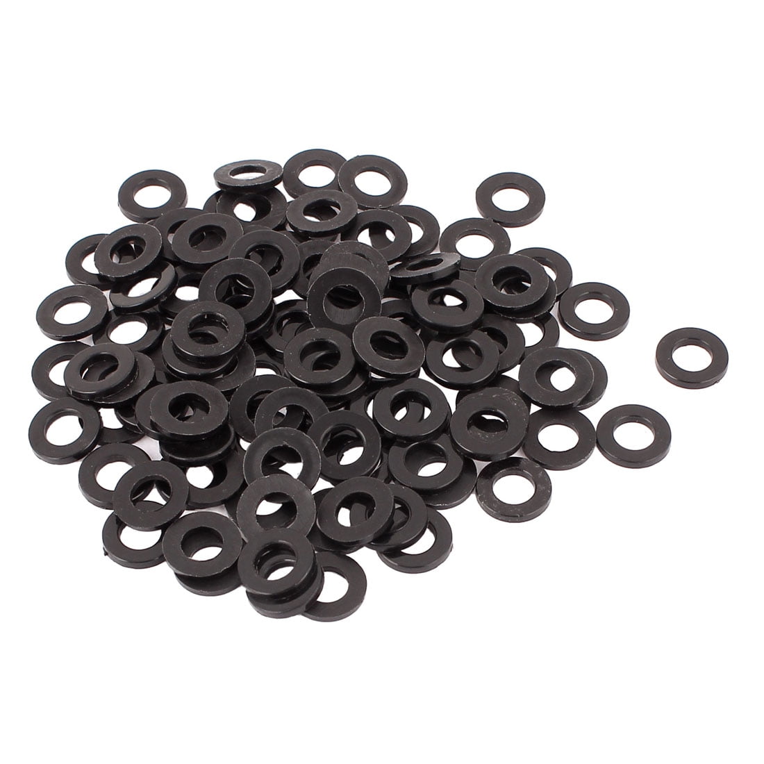 100pcs Insulation Nylon Flat Spacer Washer Gasket Ring 6 x 12 x 1.5mm