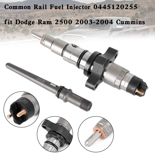 1PCS Common Rail Fuel Injector 0445120255 fit for Dodge Ram 2500 2003-2004 Cummins