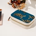 thumbnail image 7 of Sea Turtle Portable Velvet Jewelry Stand Organizer Box with Removable Compartment - Gift, Jewelry Display, 7 of 7