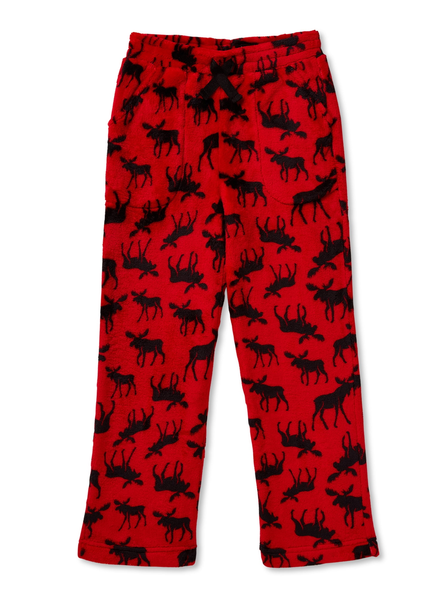 Wonder Nation Boys Moose Pajama Sleep Pants, Sizes 4-18 & Husky