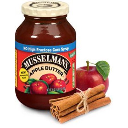 Musselman's Apple Butter, No High Fructose Corn Syrup, 17 oz. Jars (Pack of 2)